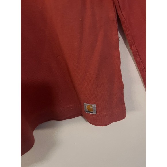 Carhartt WK020 - Women's Long-Sleeve "C" Logo T-Shirt Size XL - Picture 3 of 4